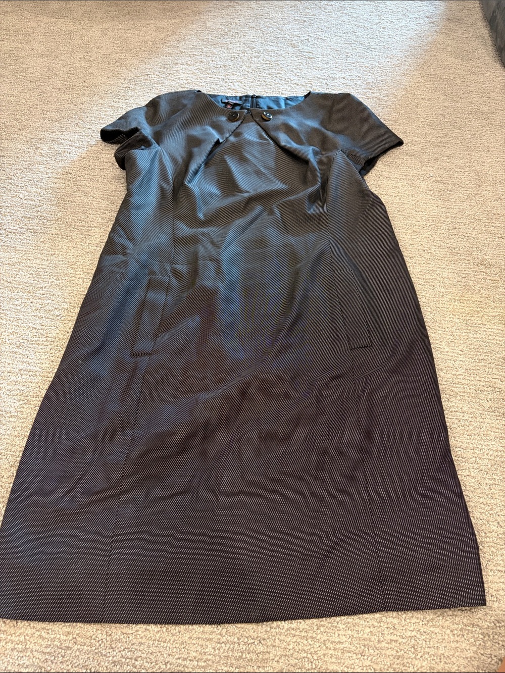 ESCADA Women's Sheath Dress Size 44 in Black